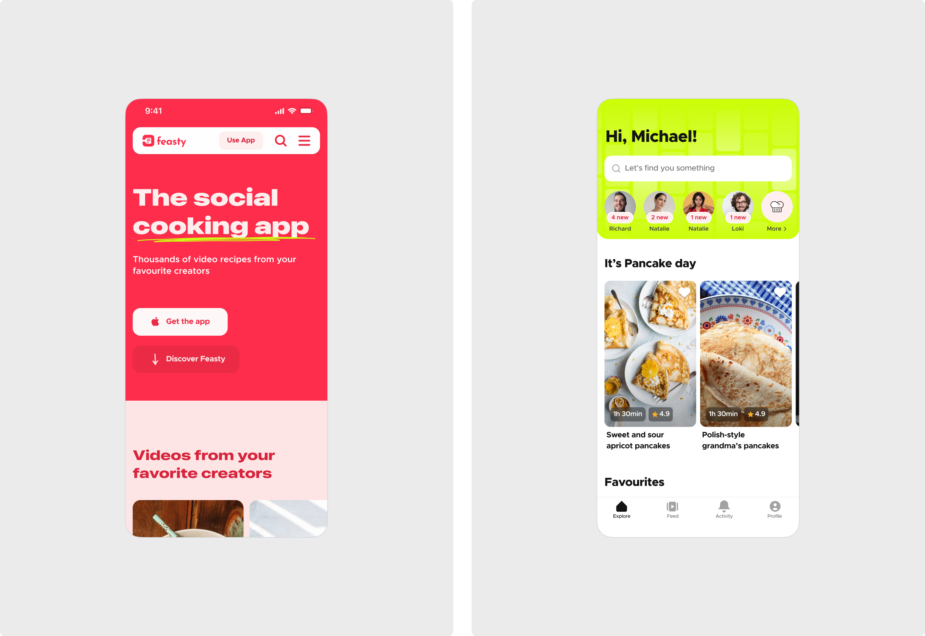 cooking mobile app